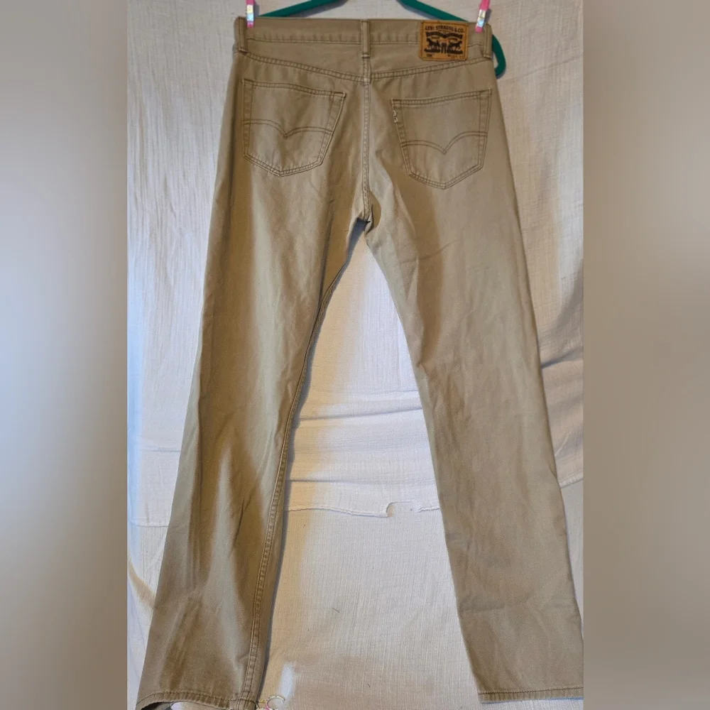 Men’s Levi’s 508 EUC Size 30x32 Khaki Soft Tan‎
